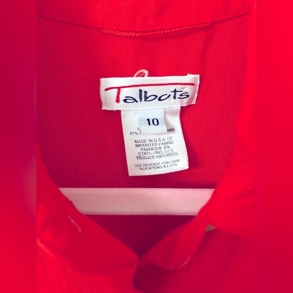 •Talbots• LINEN MAXI CORAL - Picture 7 of 7